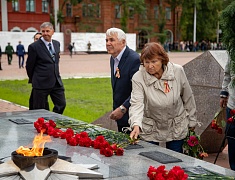 В Благовещенске почтили память погибших во Второй мировой войне