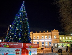 Благовещенск преображается к Новому 2023 году