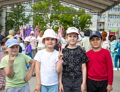 День защиты детей в Благовещенске