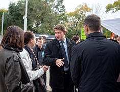 Благовещенск встретил «Поезд Победы»