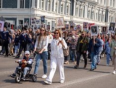 В Благовещенске прошла акция «Бессмертный полк России»