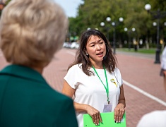В Благовещенск на IX Международный фестиваль «Детство на Амуре» прибыла детская делегация из ДНР