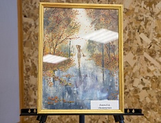 Выставка работ членов клуба «Живопись в третьем возрасте» Ассоциации пожилых людей открыла свои двери в «Чеховке»