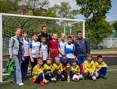 На базе стадиона гимназии №1 стартовали «Футбольные каникулы»