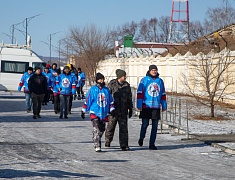 Соревнования по хоккею в рамках Международного российско-китайского фестиваля зимних видов спорта