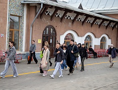 Благовещенск встретил «Поезд Победы»