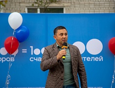 В Благовещенске открыли ещё одну территорию, благоустроенную по программе «1000 дворов»