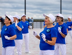 Торжественное открытие набережной реки Зея