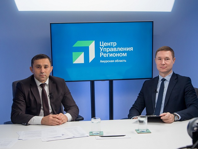 Мэр Олег Имамеев провел прямой эфир в ЦУРе