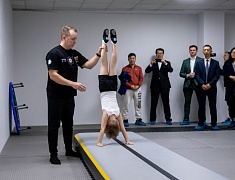 Делегация из Хэйхэ оценила, как развиваются спорт и ЗОЖ в Благовещенске