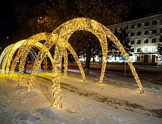 Благовещенск преображается к Новому 2023 году