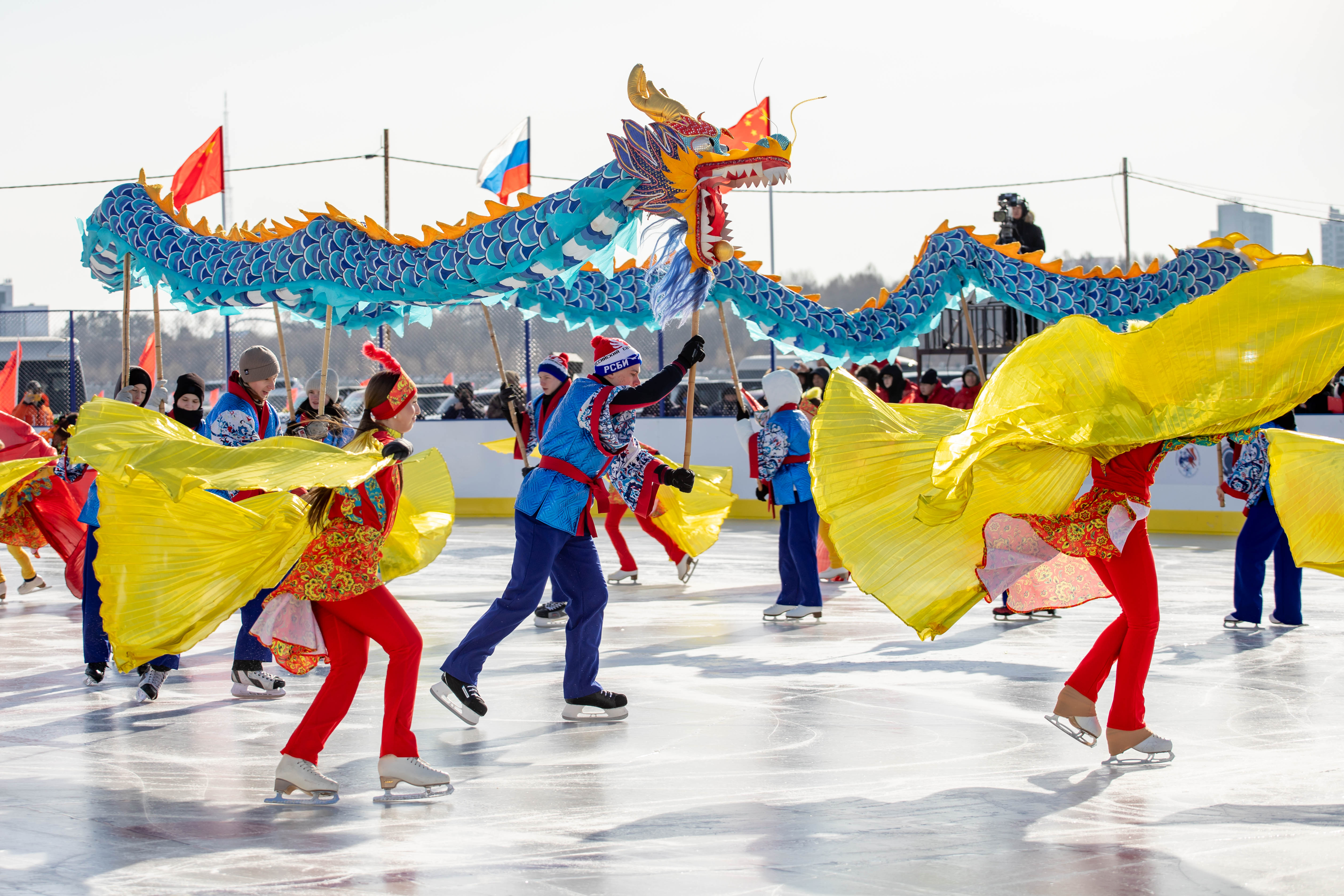 На Амуре между Благовещенском и Хэйхэ прошли Российско-китайские зимние игры