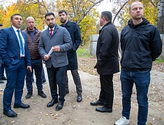 В Благовещенском Первомайском парке продолжается второй этап реконструкции