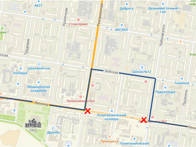В Благовещенске отремонтируют участок Ленина в рамках нацпроекта «Безопасные качественные дороги»