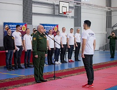 Открытый чемпионат Благовещенска среди силовых структур по армейскому рукопашному бою на кубок ДВОКУ