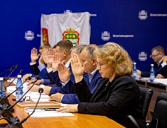 В Благовещенске прошло заседание городской Думы