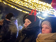 «Валенки-шоу» развернулось на главной площади Благовещенска 31 декабря