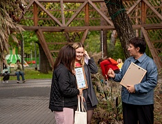  В Первомайском парке назвали лучшие работы в стиле лэнд-арт