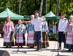 В Первомайском парке прозвучали задорные казачьи песни