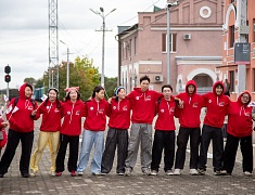 "Поезд Дружбы" встретили на железнодорожном  вокзале Благовещенска