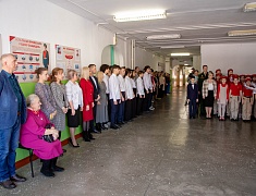 Открытие Памятного уголка, посвященного выпускнику школы №28 Благовещенска, погибшему при исполнении долга в рамках СВО Максиму Павлову