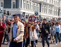 В Благовещенске прошла акция «Бессмертный полк России»