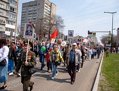 В Благовещенске прошла акция «Бессмертный полк России»
