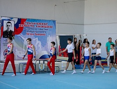 Чемпионат по спортивной гимнастике в Благовещенске посвятили герою СВО