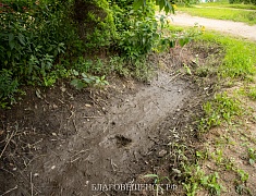Мэр Благовещенска Олег Имамеев выехал на подтапливаемые во время дождей участки