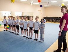 В преддверии Дня космонавтики в «космической обсерватории» прошло первое занятие с воспитанниками детского сада № 68