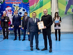 Открытие соревнований по мини-футболу