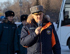 Благовещенский пожарный гарнизон получил спецтранспорт