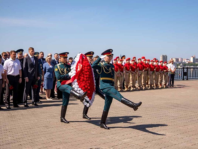 Память бойцов Великой Отечественной войны почтили в Благовещенске