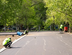 Рабочее совещание мэра Благовещенска Олега Имамеева по строительству умной спортивной площадки в Моховой пади