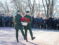 В Благовещенске почтили память воинов-интернационалистов