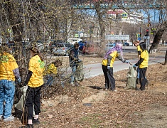 В Благовещенске прошел «здоровый» субботник
