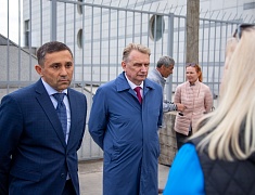 Мэр города Олег Имамеев провёл рабочее совещание по техническим вопросам подготовки главной площадки ВЭФ – Общественно-культурного центра