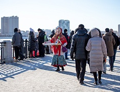 Соревнования по хоккею в рамках Международного российско-китайского фестиваля зимних видов спорта