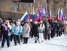 Благовещенцы приняли участие в фестиваль пешей ходьбы
