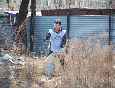 В Благовещенске прошел «здоровый» субботник