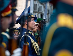 В Благовещенске торжественно открыли «Мурал Победы»