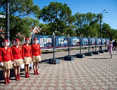 В Благовещенске открылась обновленная выставка, посвященная бойцам специальной военной операции