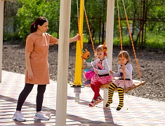 Ещё одну инклюзивную детскую площадку открыли в Благовещенске