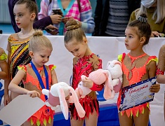 В Благовещенске прошли соревнования по художественной гимнастике "Новогоднее конфетти 2022"