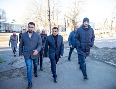 Мэр Благовещенска Олег Имамеев оценил готовность парков к открытию сезона