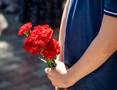 В Благовещенске открыли временный мемориал памяти участников локальных войн и конфликтов