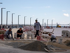 Мэр Благовещенска Олег Имамеев оценил готовность новой набережной Зеи к открытию