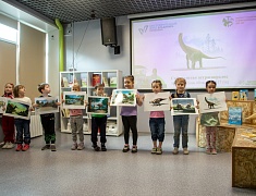Уникальный проект, посвященный динозаврам, представили на День города в Благовещенске