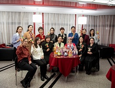 Женская делегация района Айгунь города Хэйхэ в Благовещенске