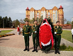 Церемония возложения цветов, посвященная 79-летию Победы в Великой Отечественной войне